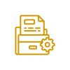 Administrators Icon – Education Flyer – Yellow Administrators Icon - Education Flyer - Yellow